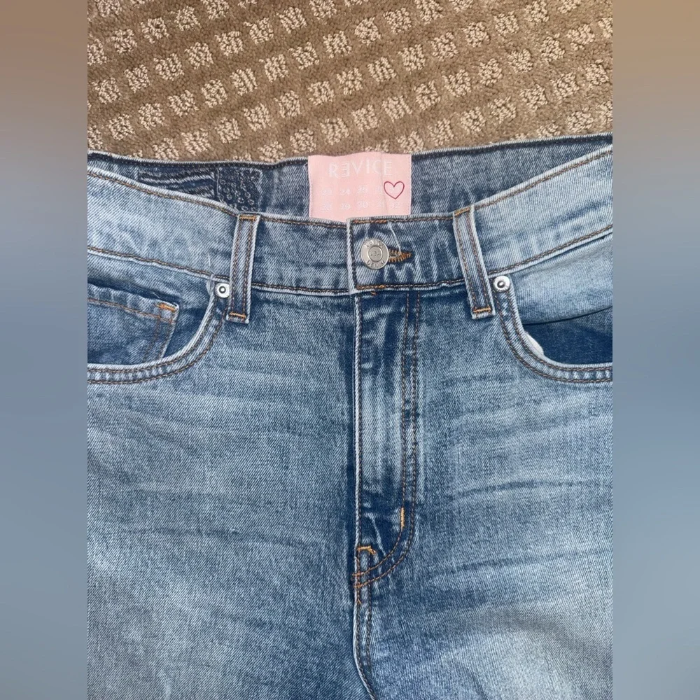 Revice Days Off Honey Bunch Scrunch Ankle Jeans size 27 - Picture 5 of 10